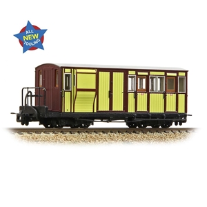 Ffestiniog Railway Brake Third No. 2 FR Yellow & Crimson