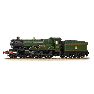 GWR 4073 'Castle' 5015 'Kingswear Castle' BR Lined Green (Early Emblem
