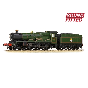 GWR 4073 'Castle' 5015 'Kingswear Castle' BR Lined Green (Early Emblem