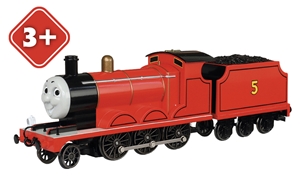 James the Red Engine with Moving Eyes