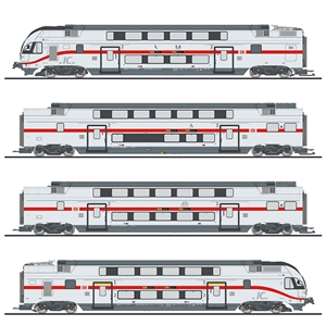 4-tlg. El.-Triebzug, "KISS", DB AG, IC-Ausf., einflügel. Türen, Ep.VI