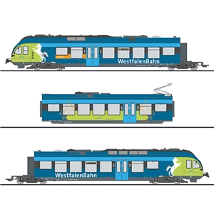 3-tlg. Elektro-Triebzug, "FLIRT", WestfalenBahn, Ep.VI