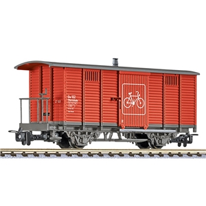 2-achsiger Güterwagen, Gw 102 "Velowagen", Zillertalbahn, Ep.V-VI