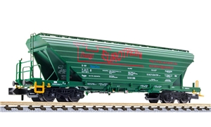 Getreidetransportw. Uagpps, "Burgt EUROTREIN", SK, grün, Ep.V-VI