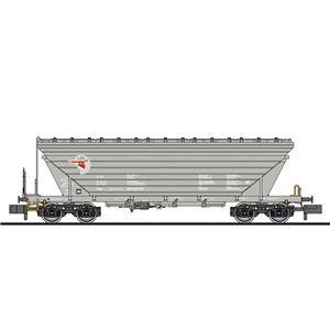 Getreidetransportw. Uagpps, "LTB", CZ, grau, Ep.VI